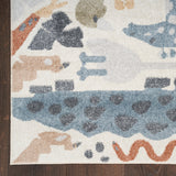 nourison astra machine washable asw01 ivory rug