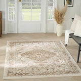 nourison pardis prd02 ivory taupe rug