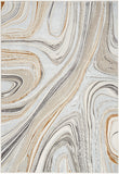 nourison glitz glz21 grey gold rug