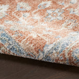 nourison astra machine washable asw11 denim multicolor rug
