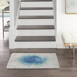 nourison prismatic prs39 blue rug