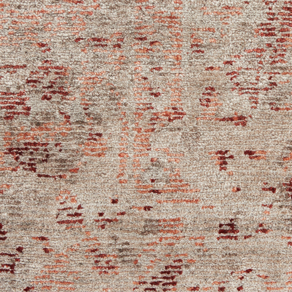 nourison lucent lcn07 silver red rug