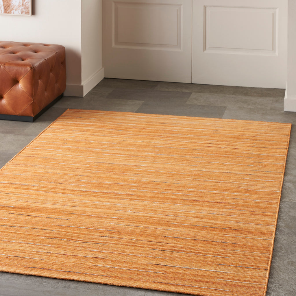 nourison interweave iwv01 orange rug