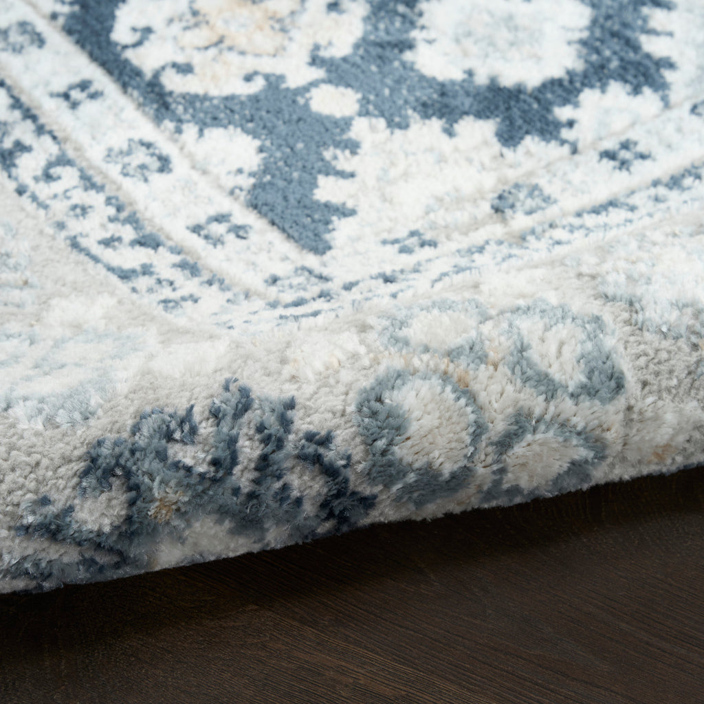 nourison dekor dek02 grey navy rug