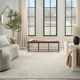 nourison harmony hay04 ivory grey rug