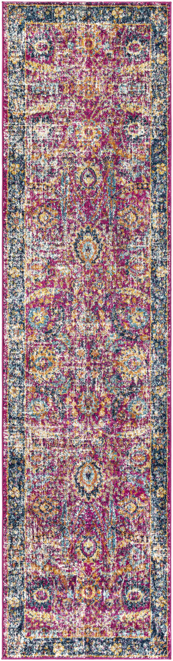 Hauteloom Vick VIC Teal Machine Made Polypropylene Rug