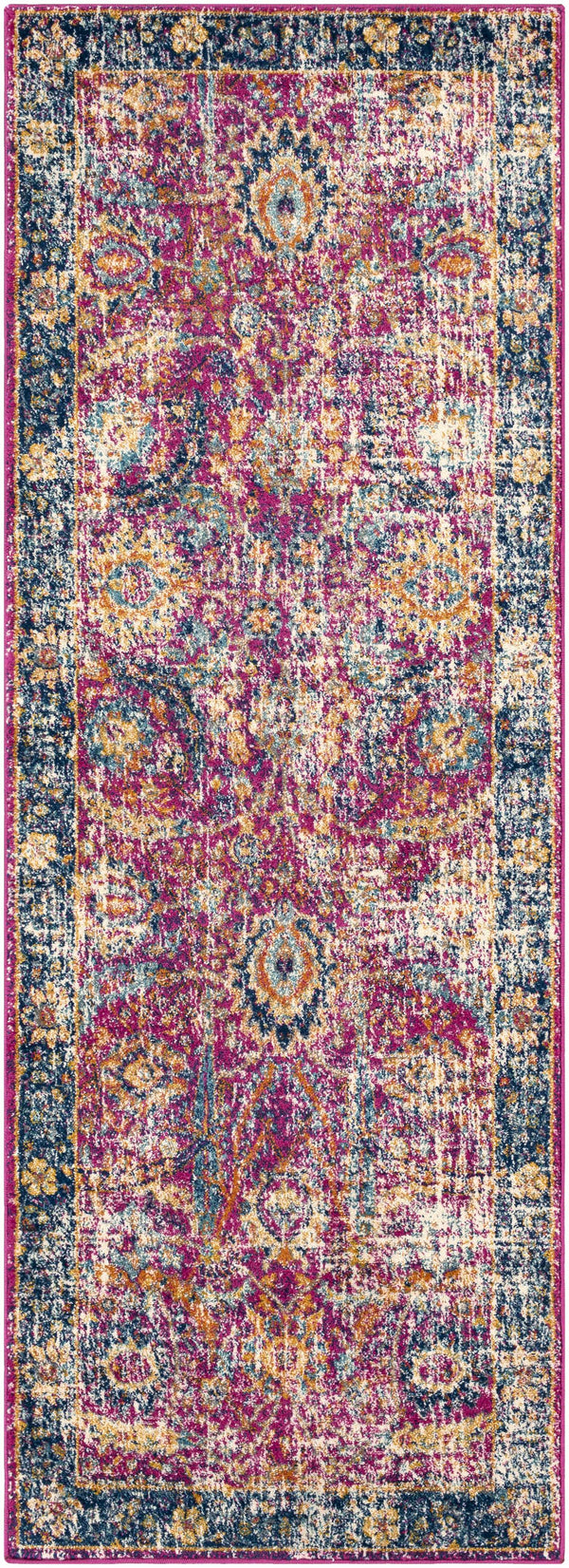 Hauteloom Vick VIC Teal Machine Made Polypropylene Rug