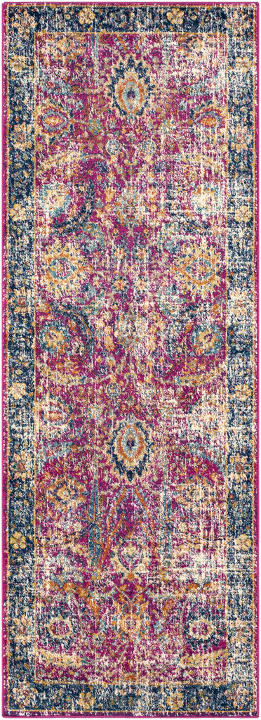 Hauteloom Vick VIC Teal Machine Made Polypropylene Rug