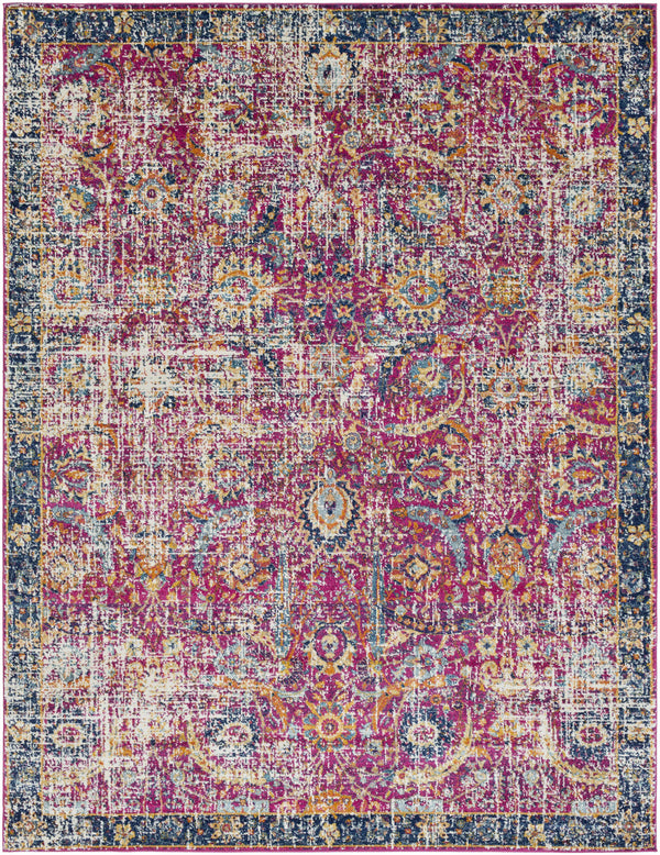 Hauteloom Vick VIC Teal Machine Made Polypropylene Rug