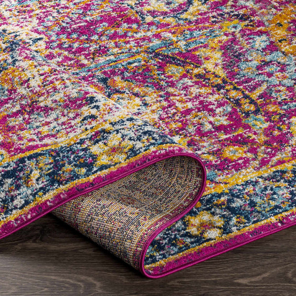Hauteloom Vick VIC Teal Machine Made Polypropylene Rug