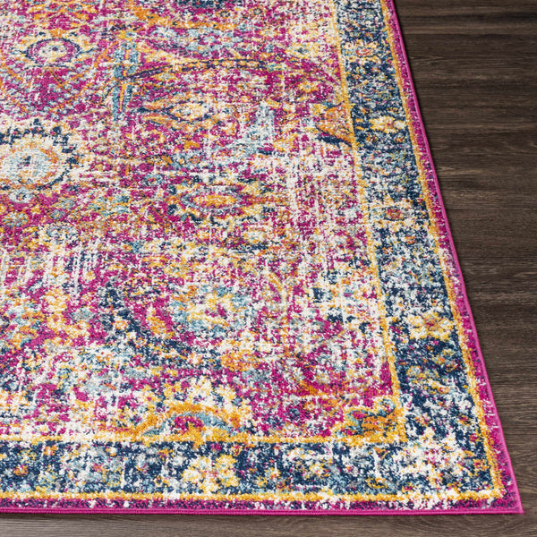 Hauteloom Vick VIC Teal Machine Made Polypropylene Rug
