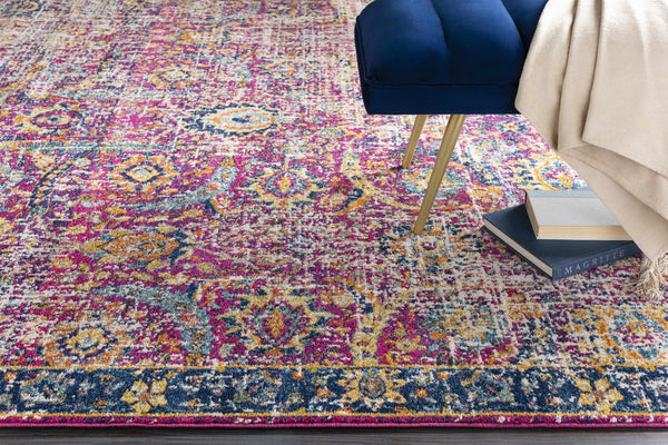 Hauteloom Vick VIC Teal Machine Made Polypropylene Rug