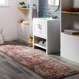 Hauteloom Vick VIC Teal Machine Made Polypropylene Rug