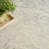 nourison pure angles ang01 grey rug