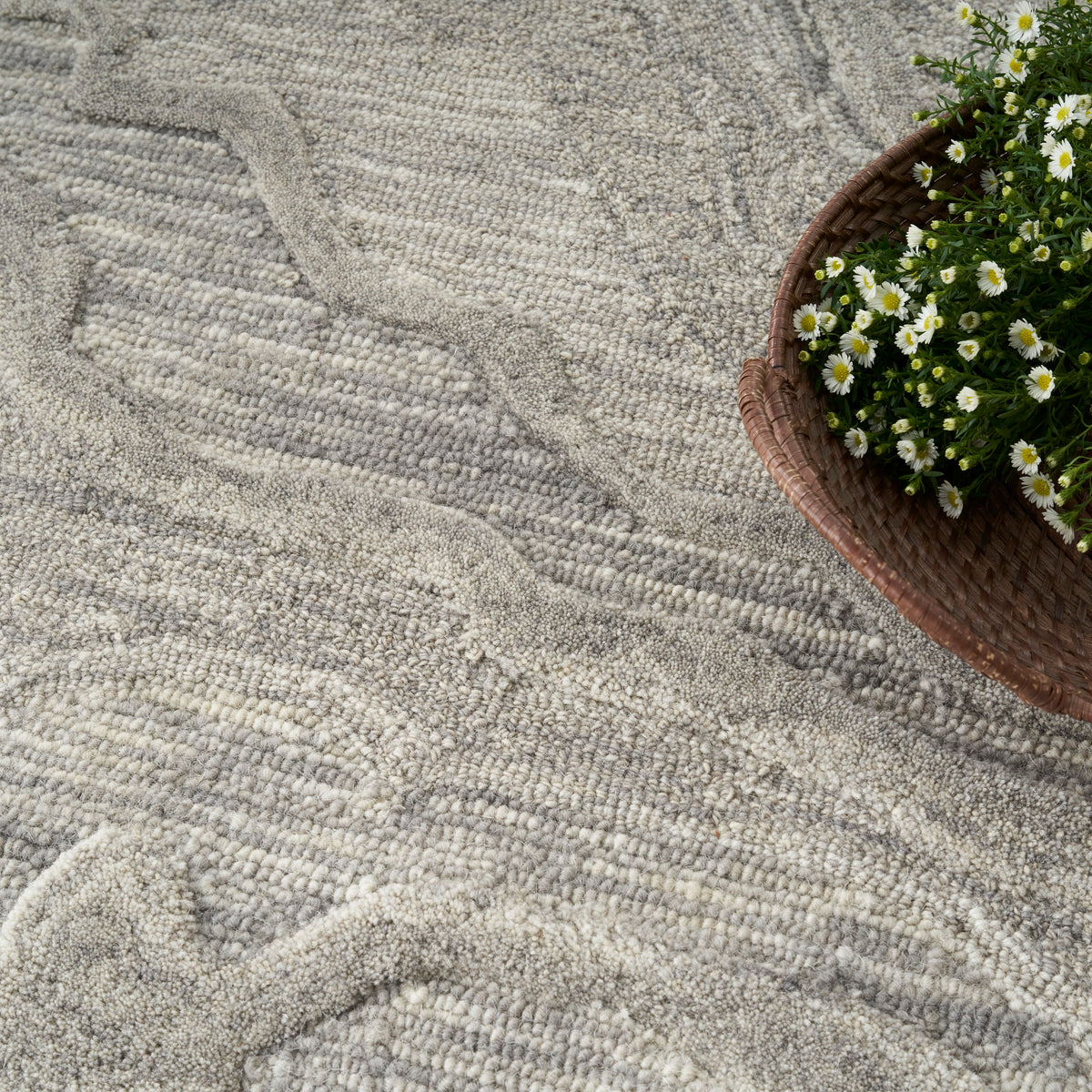 nourison graceful gru01 grey rug