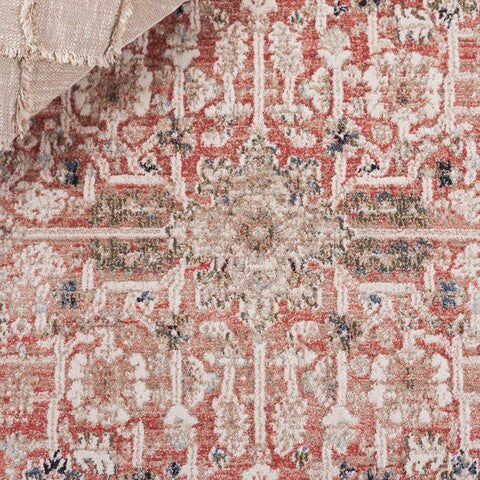 safavieh clearance vivaldi viv546p rust rug