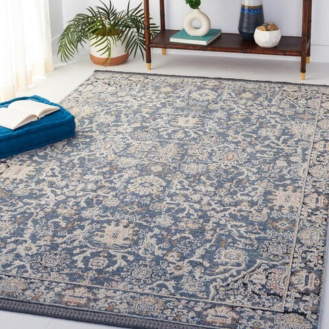 safavieh clearance vivaldi viv561n navy rug