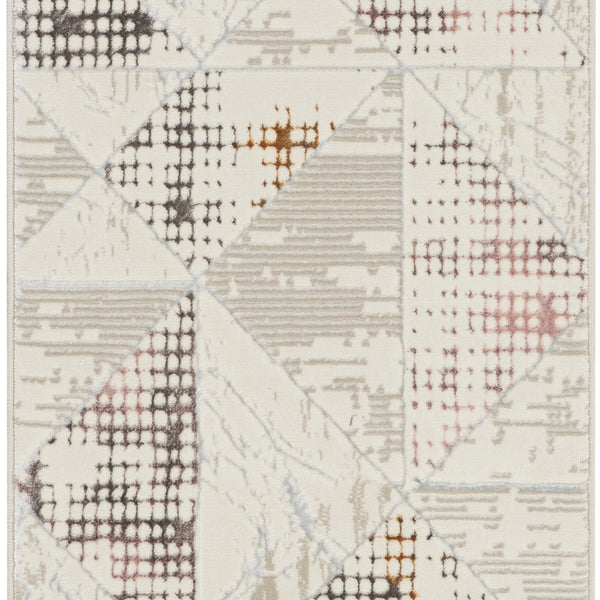 nourison glitz glz04 ivory multi rug