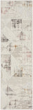 nourison glitz glz04 ivory multi rug