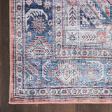nourison grand washables grw01 blue multicolor rug