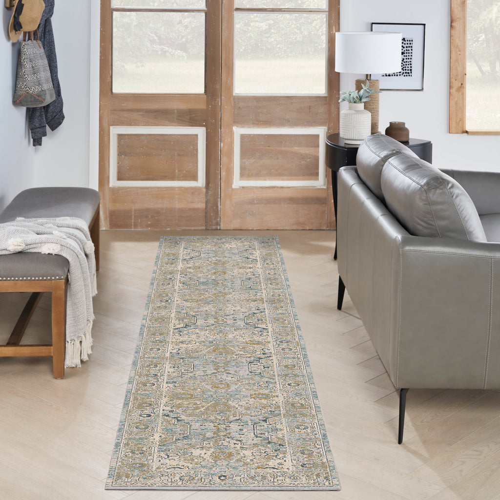 nourison lynx lnx07 light blue rug