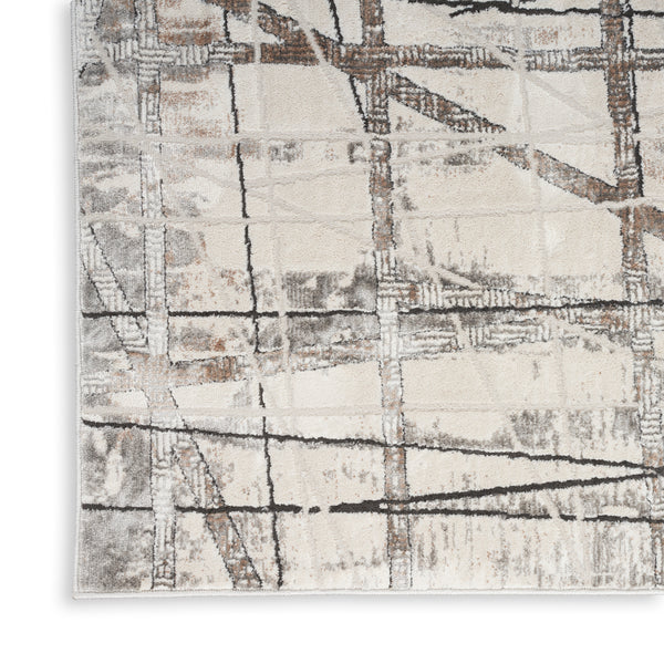 nourison desire dsr03 grey silver rug