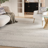 nourison elegance far03 beige grey rug