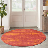 nourison nourison essentials nre03 red rug