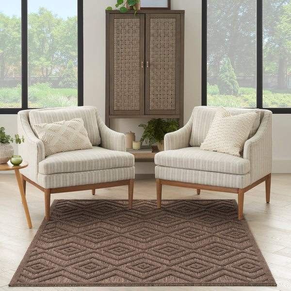 nourison versatile nrv01 brown rug