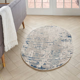 nourison quarry qua01 ivory grey blue rug
