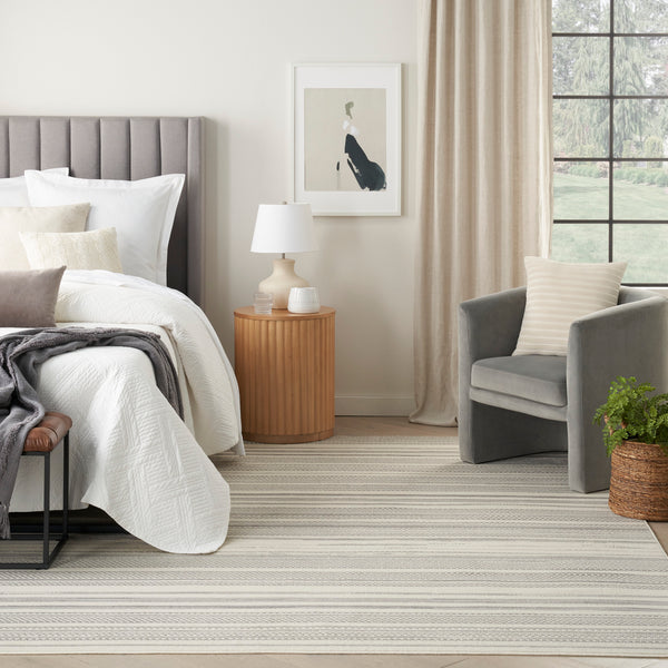 nourison grafix grf41 ivory grey rug