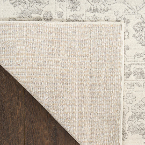 nourison grace gce01 grey rug