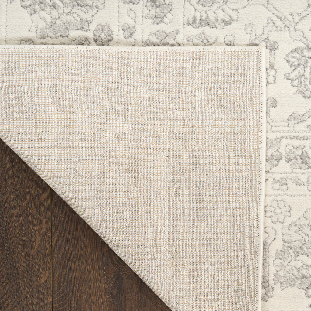 nourison grace gce01 grey rug
