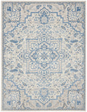 nourison elation etn10 ivory blue rug