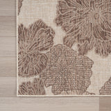 nourison garden oasis goa04 natural rug