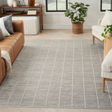nourison serenity home srh05 light grey rug