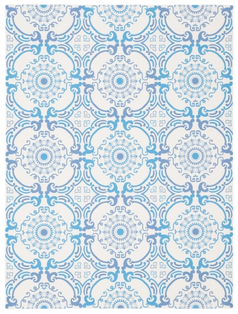 safavieh clearance vinyl floor vnf113m blue rug