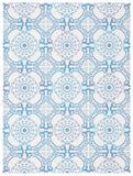 safavieh clearance vinyl floor vnf113m blue rug