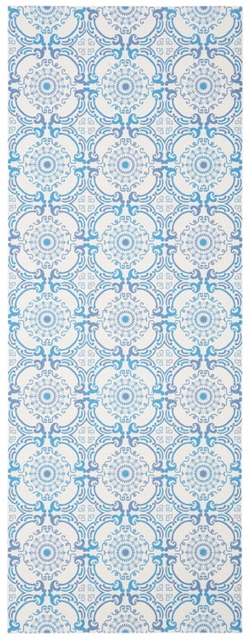 safavieh clearance vinyl floor vnf113m blue rug