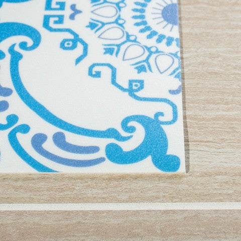 safavieh clearance vinyl floor vnf113m blue rug