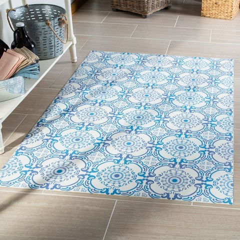 safavieh clearance vinyl floor vnf113m blue rug