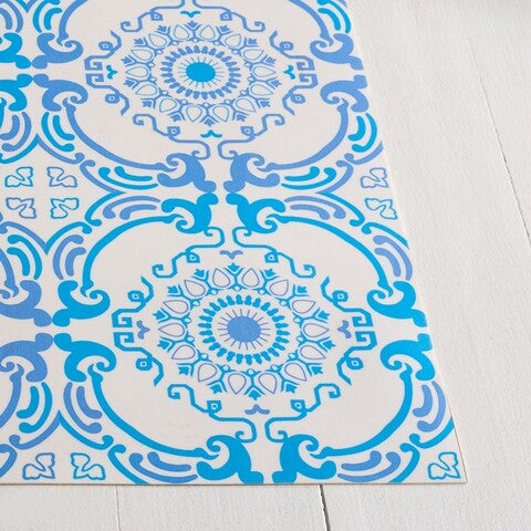 safavieh clearance vinyl floor vnf113m blue rug