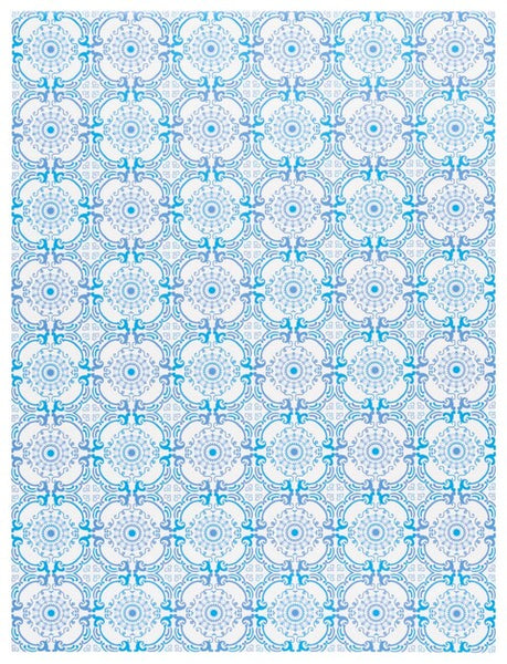 safavieh clearance vinyl floor vnf113m blue rug