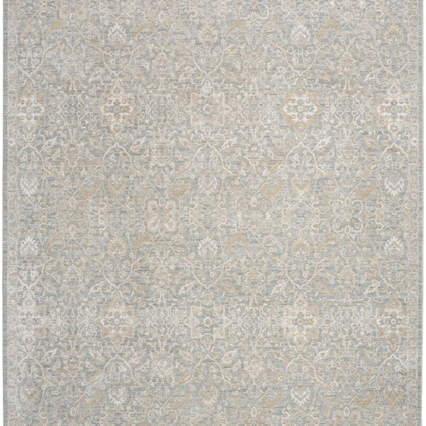 nourison envy evv04 blue silver rug
