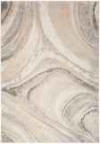 nourison brushstrokes bsk03 cream grey rug