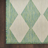nourison positano pos04 blue green rug