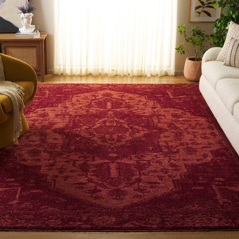 safavieh clearance vintage overdye 500 vod508r red rug