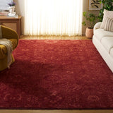 safavieh clearance vintage overdye 500 vod510r red rug