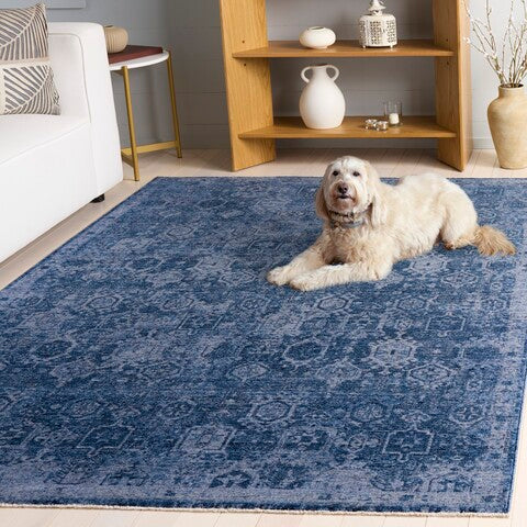 safavieh clearance vintage overdye vod806n navy rug