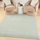 nourison care free caf02 green rug